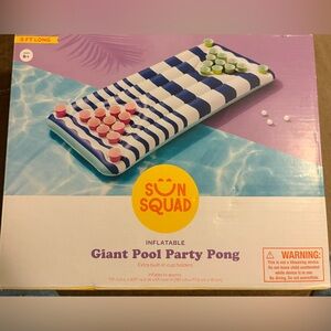 Sun Squad Inflatable Pool Party Pong